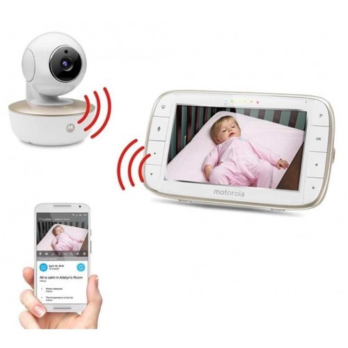 Motorola Mbp855 Hd Wifi 5 İnç Lcd Bebek Kamerası