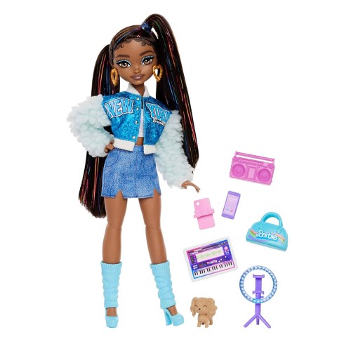 Barbie Dream Besties Brooklyn Bebek ve Aksesuarları HYC22 Barbie Dream Besties Brooklyn Bebek ve Aksesuarları HYC22