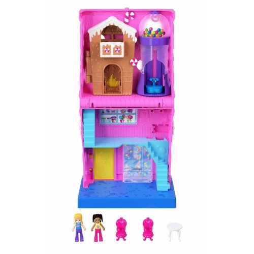 Polly Pocket Pollyville Şeker Dükkanı Oyun Seti HNB03 Polly Pocket Pollyville Şeker Dükkanı Oyun Seti HNB03