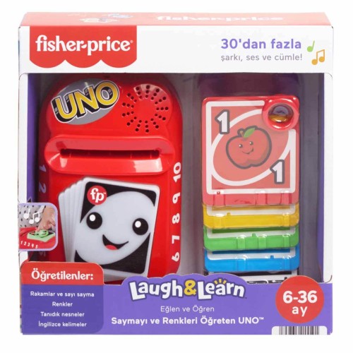 Fisher Price Saymayı Ve Renkleri Öğreten Uno HWH16 Fisher Price Saymayı Ve Renkleri Öğreten Uno HWH16