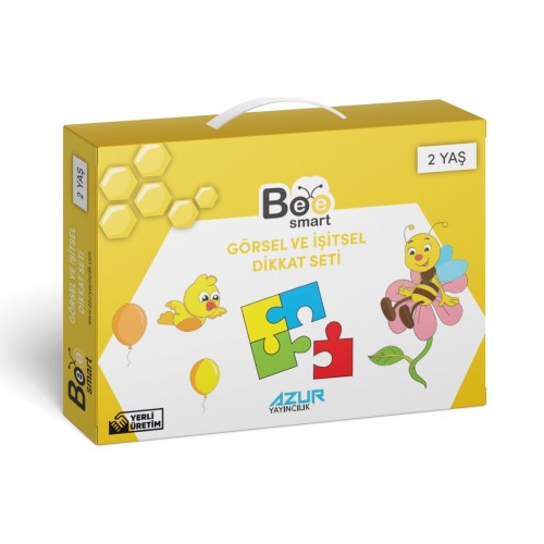 Bee Smart Görsel ve İşitsel Dikkat Seti 2 Yaş