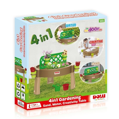 Dolu Bahçe Kum Su Aktivite Masası 4 Lü 3076 Dolu Bahçe Kum Su Aktivite Masası 4 Lü 3076