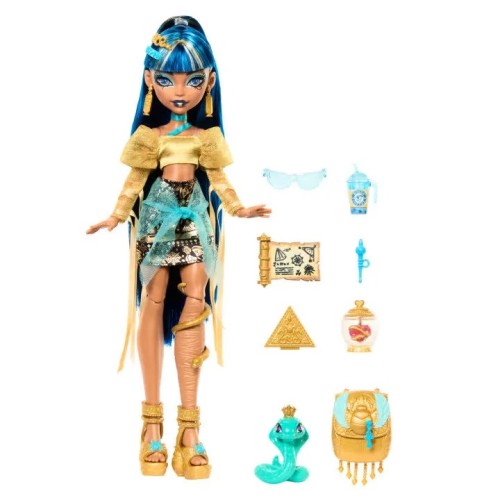 Monster High Acayip Havalı Arkadaşlar Cleo De Nile Bebek HXH74