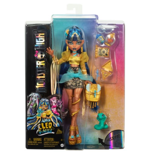 Monster High Acayip Havalı Arkadaşlar Cleo De Nile Bebek HXH74