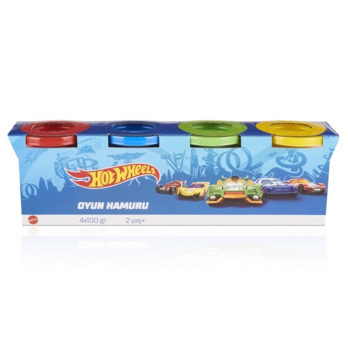 Hot Wheels Oyun Hamuru 4 lü Paket GPN19 Hot Wheels Oyun Hamuru 4 lü Paket GPN19