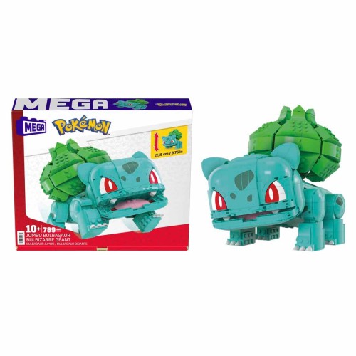 MEGA Pokemon Jumbo Bulbasaur HNT96 MEGA Pokemon Jumbo Bulbasaur HNT96