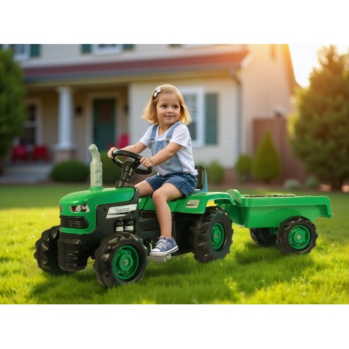 Dolu Römorklu Pedallı Traktör 8053