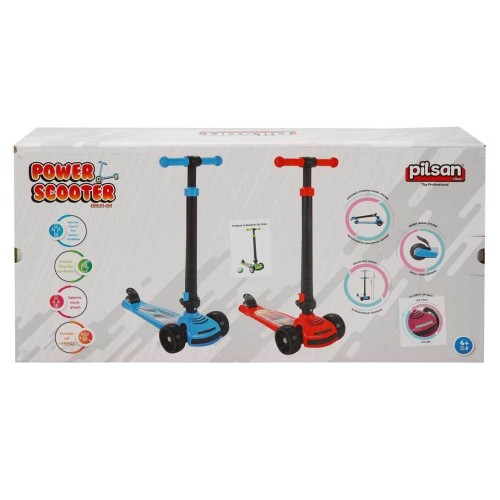 Pilsan Power Işıklı Scooter Yeşil 07 354 Pilsan Power Işıklı Scooter Yeşil 07 354