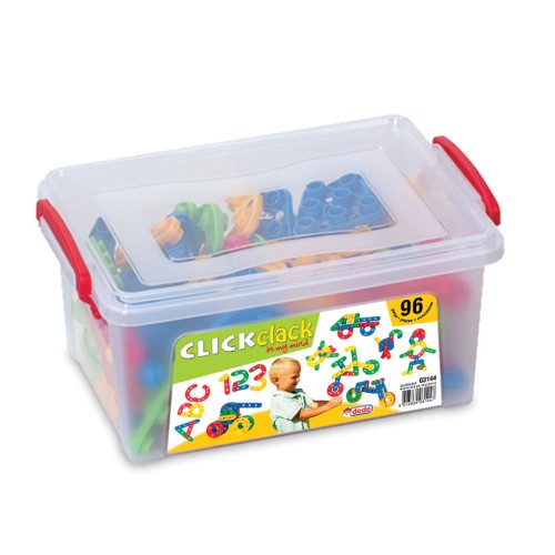 Dede Click Clack Puzzle Küçük Box 96 Parça 03144 Dede Click Clack Puzzle Küçük Box 96 Parça 03144