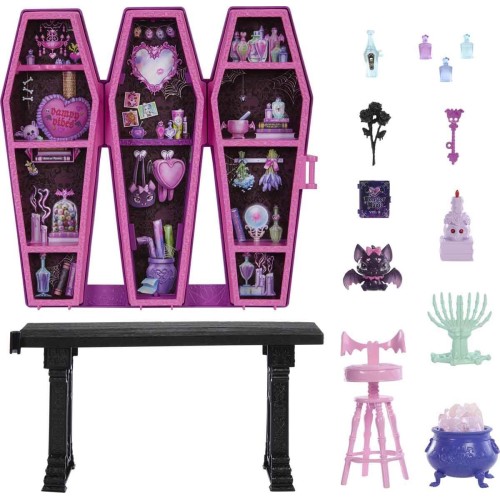 Monster High Draculauranın Gizli İksirler Odası Oyun Seti JBF15