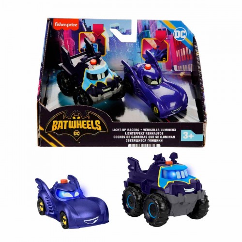 Fisher Price Batwheels Bam & Buff Işıklı Yarışcılar HML25 Fisher Price Batwheels Bam & Buff Işıklı Yarışcılar HML25