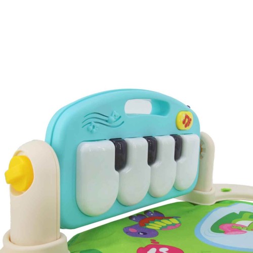 Babycim Bebek Piyanolu Oyun Halısı ve Jimnastik Merkezi (Aynalı ve Çıngıraklı)