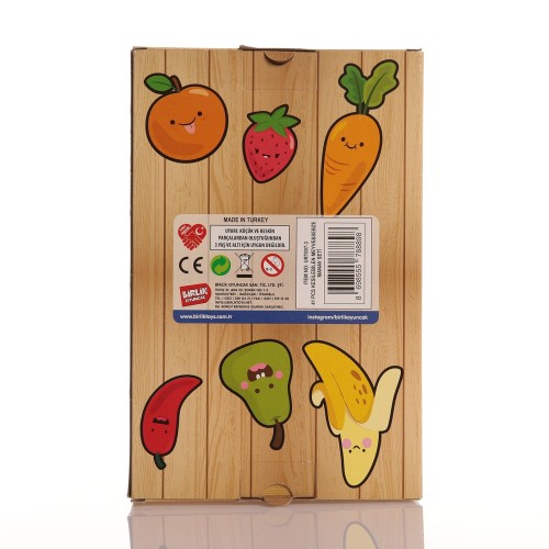 Birlik Oyuncak Kesmeli Sebze Meyveler 41 parça