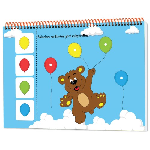 Yükselen Zeka Cırt Cırtlı Etkinlik Kitabım 16-24 ay Yükselen Zeka Cırt Cırtlı Etkinlik Kitabım 16-24 ay