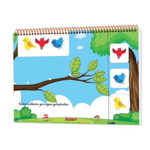 Yükselen Zeka Cırt Cırtlı Etkinlik Kitabım 16-24 ay Yükselen Zeka Cırt Cırtlı Etkinlik Kitabım 16-24 ay