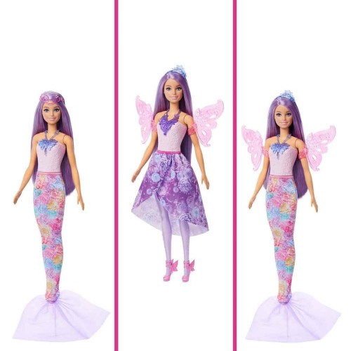 Barbie 3 in 1 Deniz Kızı Kostüm Seti JCP74 Barbie 3 in 1 Deniz Kızı Kostüm Seti JCP74