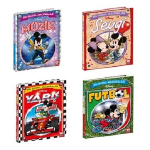 Disney Çizgi Roman Seti 4 Kitap
