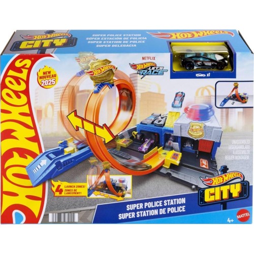 Hot Wheels Hot Wheels Polis İstasyonu Oyun Seti JBM71