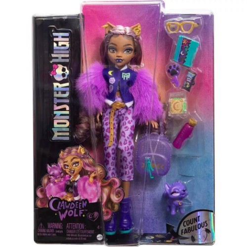Monster High Acayip Havalı Arkadaşlar Clawdeen Bebek HRP65