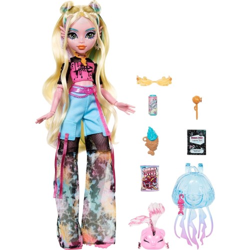 Monster High Acayip Havalı Arkadaşlar Lagoona Blue Bebek HXH75