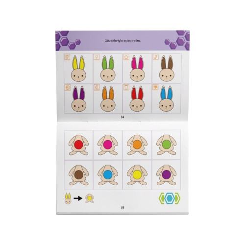 Bee Smart Görsel ve İşitsel Dikkat Seti 2 Yaş