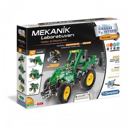 Clementoni Mekanik LaboratuvarıTarım Ekipmanları 64437