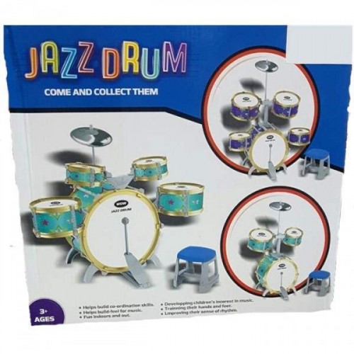 Jazz Drum Büyük Boy Bateri Set 8216