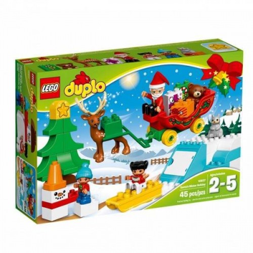 Lego Duplo Town Santas W Holiday 10837