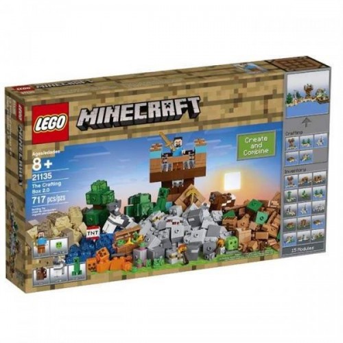 Lego Minecraft Çalışma Kutusu 2.0 21135