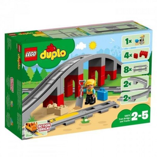 Lego Duplo Tren Köprüsü Ve Rayları 10872