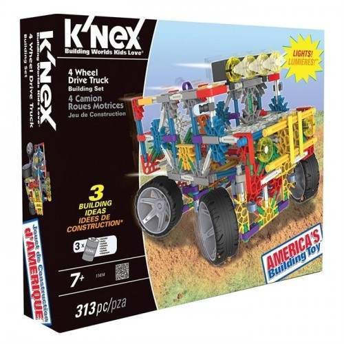 K’Nex 4 Çeker Kamyon (Motorlu) Building Set 11414
