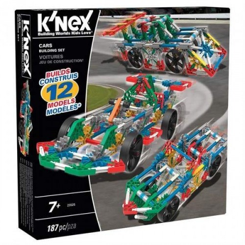 K’Nex 12 Farklı Model Araç Seti Building Set 25525