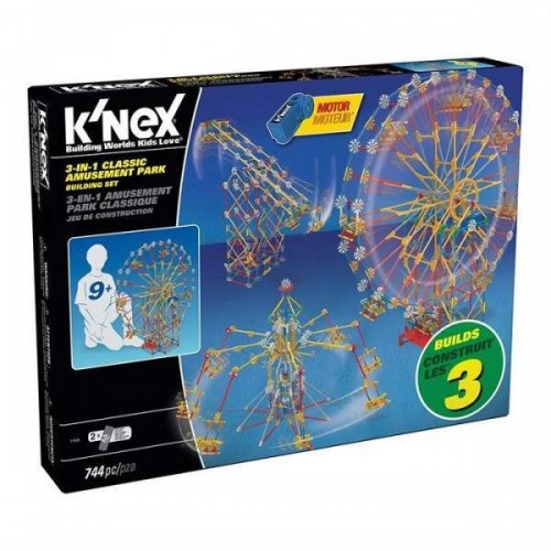 K'nex Klasik Lunapark Seti (Motorlu) Thrill Rides 17035