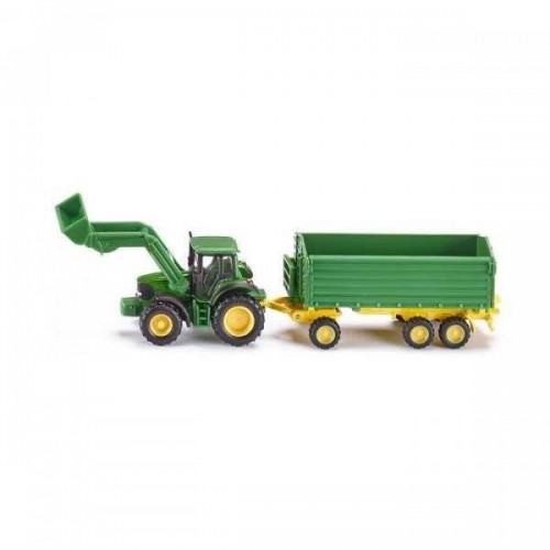 Siku Farmer John Deere Traktör Ve Römork 1843