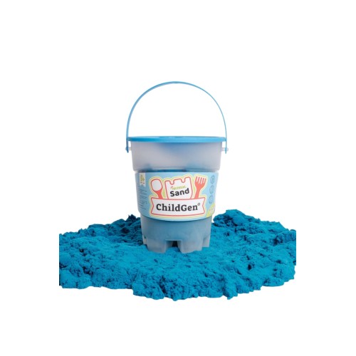 Childgen Doğal Kinetik Kum 500gr - Mavi