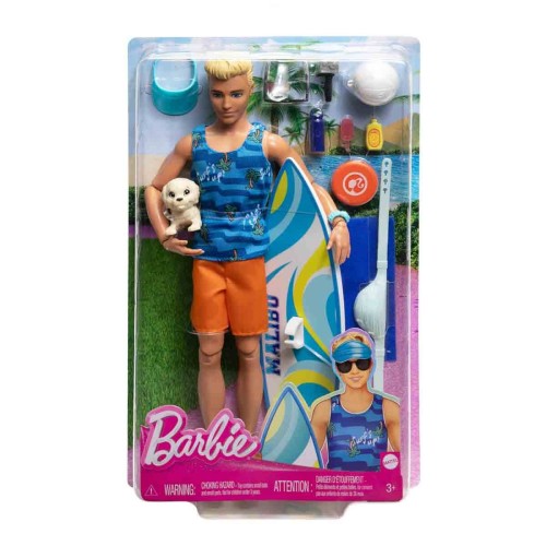 Barbie Ken Sörf Yapıyor Oyun Seti HPT50