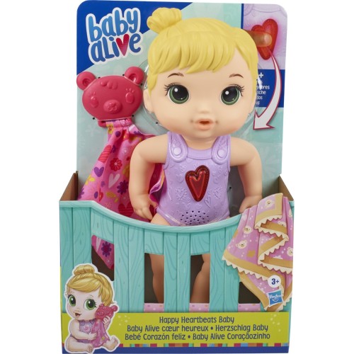 Baby Alive Işıklı Kalpli Mutlu Bebeğim E6946