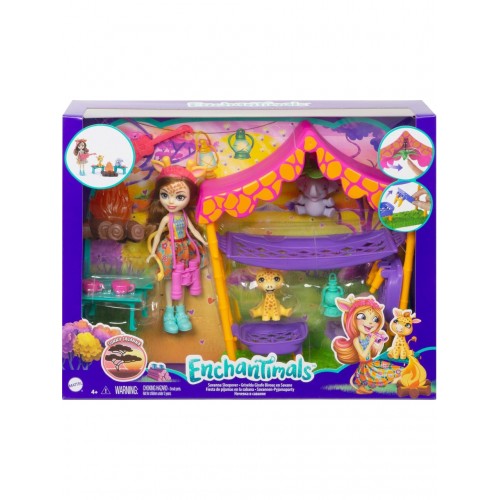 Enchantimals Kamp Eğlencesi Oyun Seti GTM33