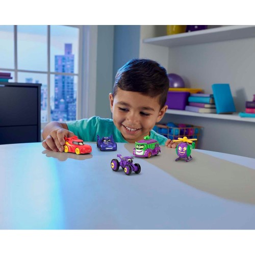 Fisher Price Dc Batwheels 1:55 Ölçekli Çoklu Araç Paketi HML21