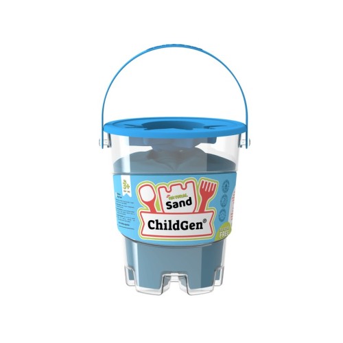 Childgen Doğal Kinetik Kum 500gr - Mavi