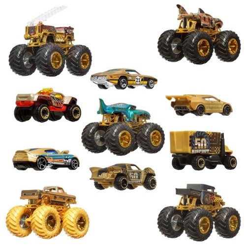 Hot Wheels Monster Trucks Bigfoot Trophy Şampiyonları JDW07 Hot Wheels Monster Trucks Bigfoot Trophy Şampiyonları JDW07
