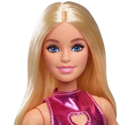 Barbie Pembe Elbiseli Büyüleyici Parti Bebeği HYT88 Barbie Pembe Elbiseli Büyüleyici Parti Bebeği HYT88