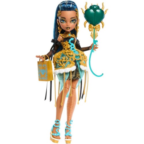 Monster High Havalı Doğum Günü Serisi Cleo Denile Bebeği JBG76 Monster High Havalı Doğum Günü Serisi Cleo Denile Bebeği JBG76