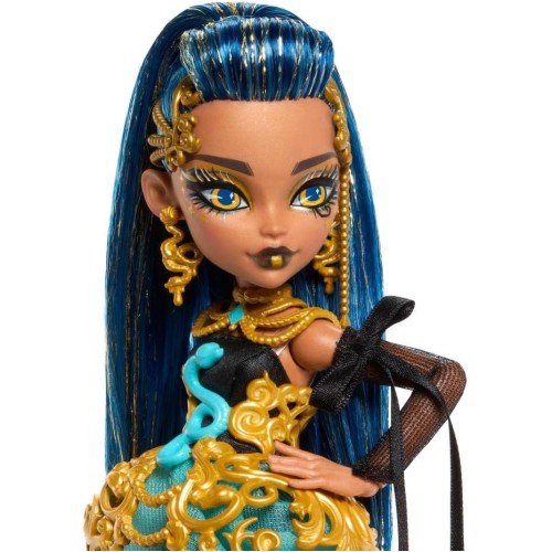 Monster High Havalı Doğum Günü Serisi Cleo Denile Bebeği JBG76 Monster High Havalı Doğum Günü Serisi Cleo Denile Bebeği JBG76