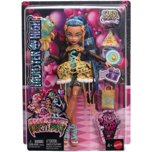 Monster High Havalı Doğum Günü Serisi Cleo Denile Bebeği JBG76 Monster High Havalı Doğum Günü Serisi Cleo Denile Bebeği JBG76