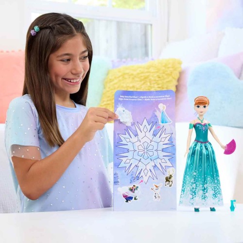 Disney Frozen Karlar Ülkesi Eğlenceli Sürprizler Anna Bebek JBG60
