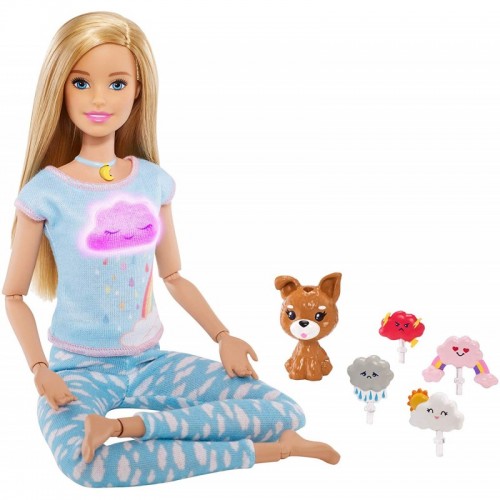 Barbie Wellness - Barbie Nefes Egzersizi Bebeği GNK01
