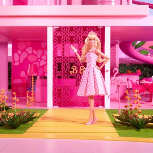 Barbie Movie Pembe Elbiseli Bebek HPJ96