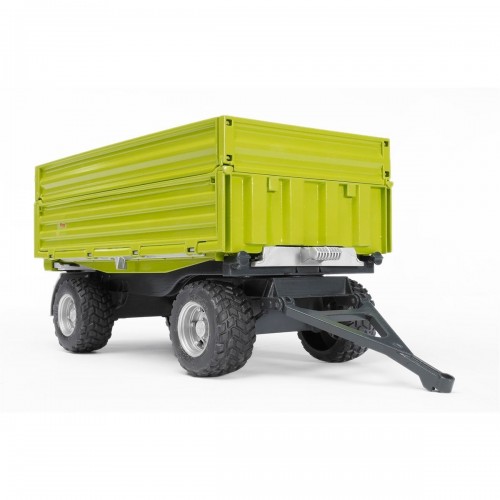 Bruder Fliegl Fonksiyonel Yeşil Römork BR02203 Bruder Fliegl Fonksiyonel Yeşil Römork BR02203