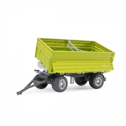 Bruder Fliegl Fonksiyonel Yeşil Römork BR02203 Bruder Fliegl Fonksiyonel Yeşil Römork BR02203